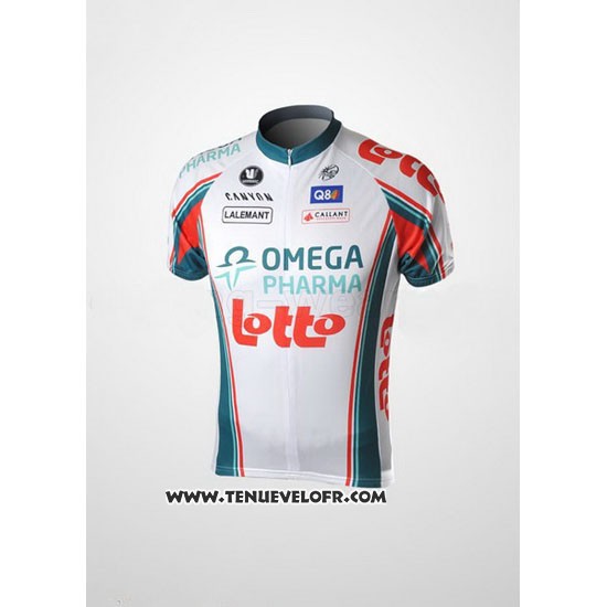 2010 Maillot Ciclismo Omega Pharma Lotto Champion Italie Manches Courtes et Cuissard